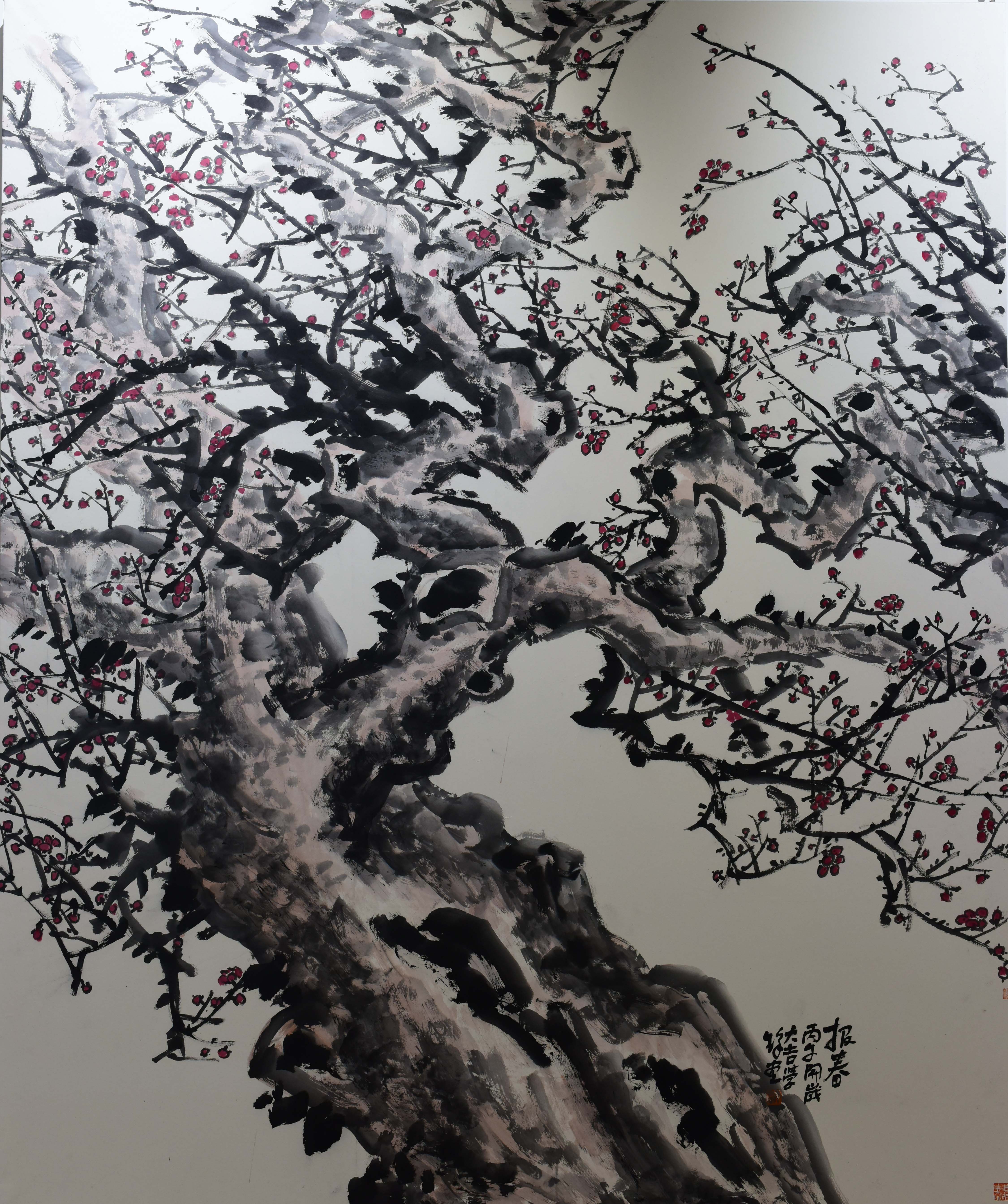 14姜学锋 《报春》200X240cm