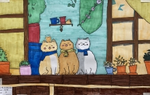 乳山市美术馆“童心逐梦 闪耀明天”庆六一儿童节书画作品选登