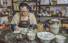 解码乳山非遗--古瓷修复技艺