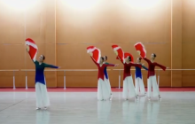 文化和旅游公共服务中心广场舞教学视频《我们的中国梦》